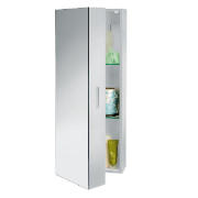 Fronted Single Door Polar Bathroom Cabinet