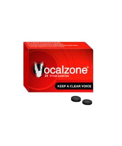 VOCALZONES THROAT PASTILLES x 24