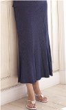 Miso Penny Plain - Navy 16short Pin Spot Skirt