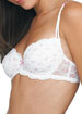 Lovehearts padded balconette bra