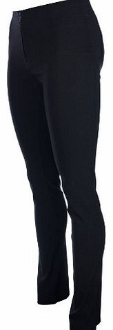 Miss Sexies Girls School Trousers Black Skinny Stretch Hipster Miss Sexies (4 UK, Black Zip- Short Length (29`` Inside Leg))