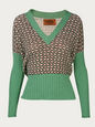 MISSONI KNITWEAR GREEN 42 IT MIS-U-142841