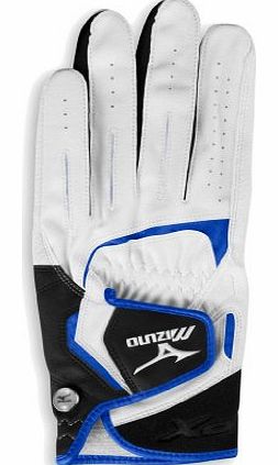 Mizuno 2013 Mizuno JPX Glove Left Hand (For The Right Handed Golver)-White/Black-Large