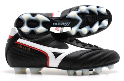 Mizuno Football Boots Mizuno Morelia MRL Club FG Football Boots Black/White/Red