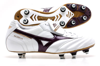 Mizuno Football Boots Mizuno Morelia SG Football Boots Pearl/Plum