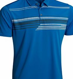 Mizuno Golf Mizuno Mens Broken Stripe Polo Shirt