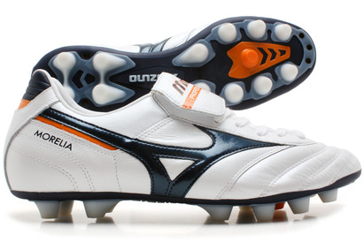 Mizuno Morelia MD FG Football Boots Pearl/Dress