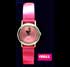 QUARTZ WATCH FLOURESCENT PINK