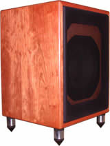 MJ Acoustics Pro 500 Subwoofer Beech