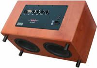 MJ Acoustics Pro100 Active Subwoofer Beech