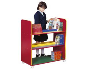 mobile book trolley