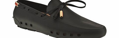 Mocks Black Driver Shoes