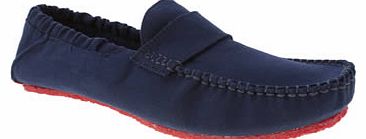 mens mocks navy saddle shoes 3109045870