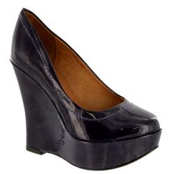 Moda In Pelle Female Guess Purple Patent Leather Patent Upper Leather Lining Leather Lining in Purple