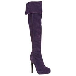 Female Voodo Purple Suede in Purple