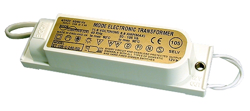 10x Electronic Transformers 12V, 20-105 VA