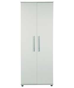 modena 2 Door Robe - White