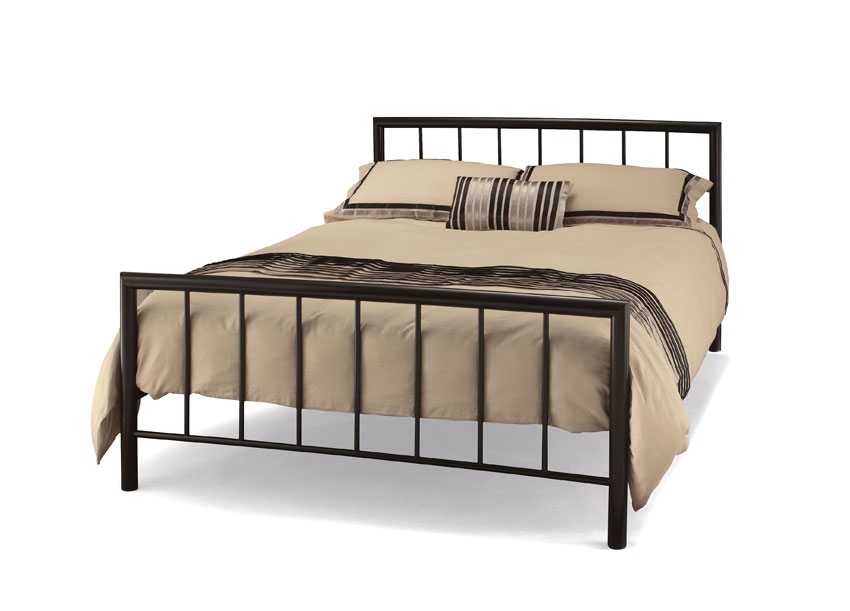 Black Double Bedstead