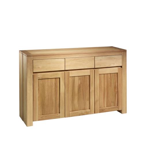 Modena Oak Sideboard - 3 door