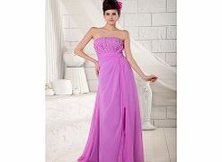 Modern Elegant Strapless Evening Dresses Formal