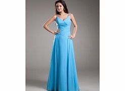 Modern V-neck Evening Dresses Wedding Party