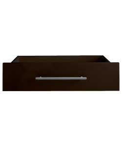 modular Chocolate Gloss Bedside Drawers