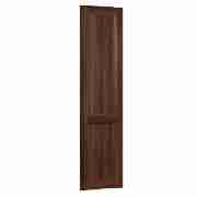 Shaker Style Wardrobe Door, Walnut