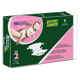 Moltex Disposable Nappies Mini 6.5 - 11lb / 3 -