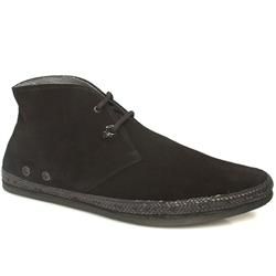 Momentum Male Terry Chukka Boot Suede Upper Alternative in Black