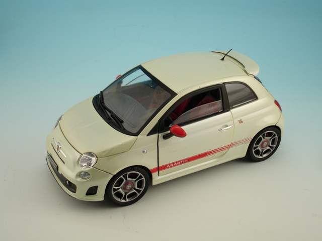 Fiat 500 Abarth 2008 White