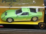 1/24 LAMBORGHINI MIURA P 400CTN 12:- 4 x RED,GREEN,YELLOW