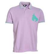 Hawaiian Lupine Pique Polo Shirt