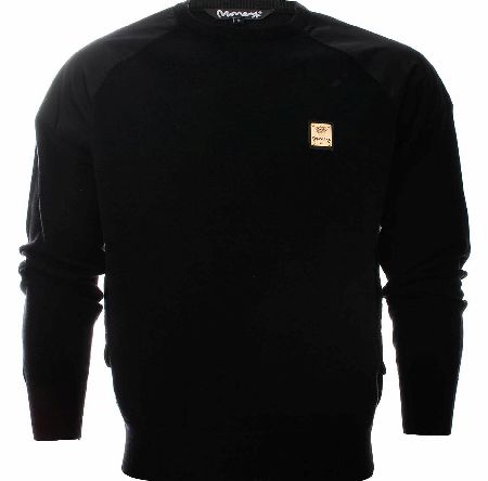 Money Knitted Raglon Panelle Crewneck