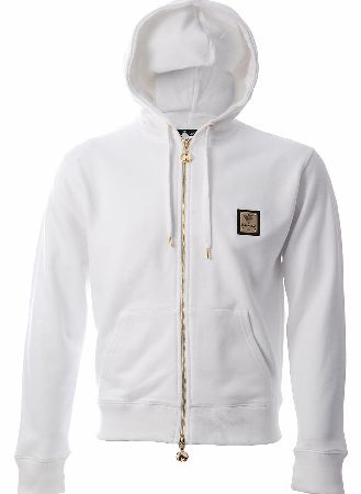 Money Purity Hooded Zip Sweat Classic White