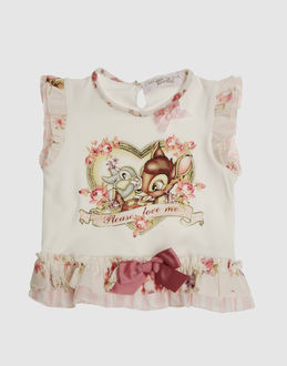 TOP WEAR Sleeveless t-shirts GIRLS on YOOX.COM