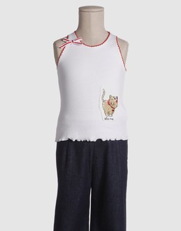 TOPWEAR Sleeveless t-shirts GIRLS on YOOX.COM