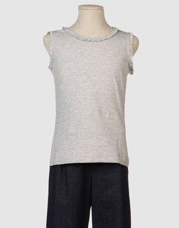 TOPWEAR Sleeveless t-shirts GIRLS on YOOX.COM