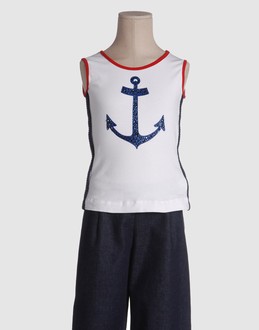 TOPWEAR Sleeveless t-shirts GIRLS on YOOX.COM