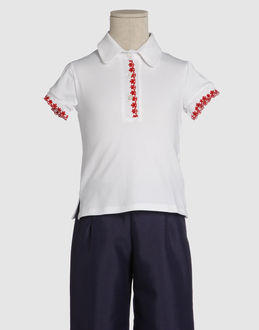 TOP WEAR Polo shirts GIRLS on YOOX.COM