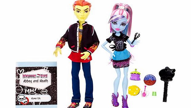 Monster High Classroom Partners Abbey Bominable and Heath Burns