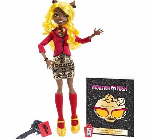 Monster High Hauntlywood Clawdia Wolf Doll