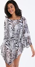 Moontide, 1295[^]275698 Cybertron Mesh Kaftan - Black