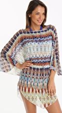 Moontide, 1295[^]275649 Musica Mesh Kaftan - Print