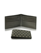 Moreschi Men` Logo Card Holder Billfold Wallet