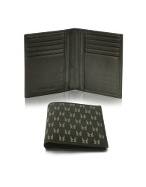 Moreschi Men` Logo Printed Coat Wallet