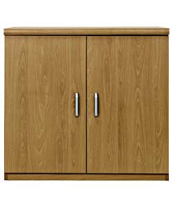 morgan 2 Door Cupboard - Oak Finish