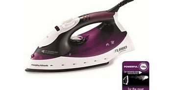 Morphy Richards 40698 Turbosteam Black/Plum Iron