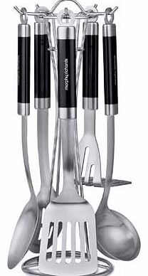 Morphy Richards 5 Piece Utensils Tool Set - Black