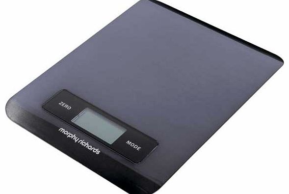 Morphy Richards Electronic Kitchen Scale - Black