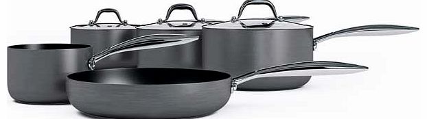 Morphy Richards Hard Anodised 5 Piece Pan Set -